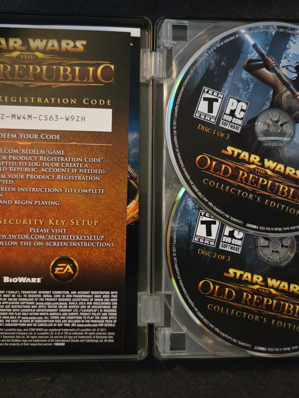 Star Wars: The Old Republic Collector's Edition - Black & Gold Box Set